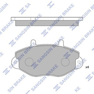Фото Гальмівні колодки HI-Q/Sangsin SP2019