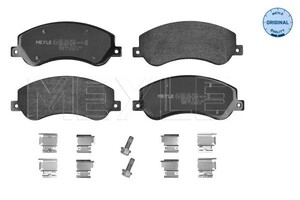 Фото Комплект гальмівних накладок, дискове гальмо Meyle 025 244 8418