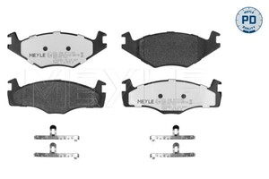 Фото Комплект гальмівних колодок, дискове гальмо Meyle 025 208 8717/PD