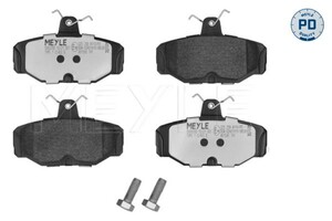 Фото Колодки гальмівні (задні) Ford Escort V/VI 91-98/Scorpio I/II 85-98/Sierra I/II 82-93 Meyle 025 209 8113/PD