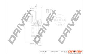 Фото Фільтр палива DRIVE PARTS  DP1110130019