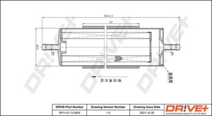 Фото Фільтр палива DRIVE PARTS  DP1110130005