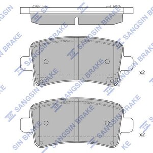 Фото Колодки дискового тормоза HI-Q/Sangsin SP2135