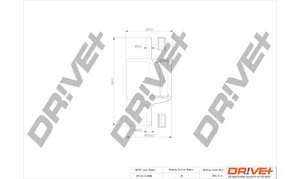 Фото Фільтр палива DRIVE PARTS  DP1110130008