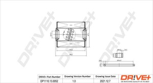 Фото Автозапчастина DRIVE PARTS  DP1110130052