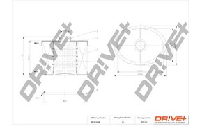 Фото Фільтр палива DRIVE PARTS  DP1110130034