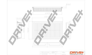 Фото Повітряний фільтр DRIVE PARTS  DP1110100168