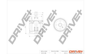 Фото Автозапчастина DRIVE PARTS  DP1110110045