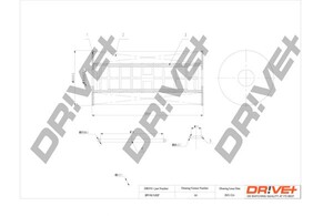 Фото Оливний фільтр DRIVE PARTS  DP1110110127