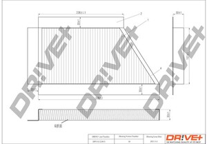 Фото Автозапчастина DRIVE PARTS  DP1110120015