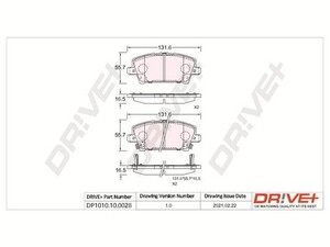 Фото Автозапчастина DRIVE PARTS  DP1010100028