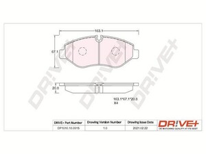 Фото Автозапчастина DRIVE PARTS  DP1010100915