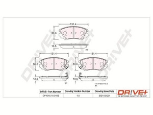 Фото Автозапчастина DRIVE PARTS  DP1010100192