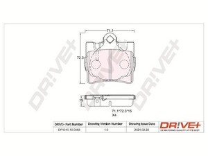 Фото Автозапчастина DRIVE PARTS  DP1010100858