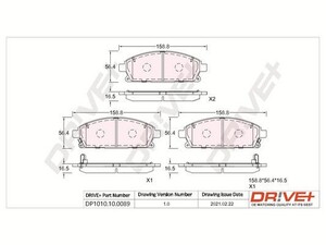 Фото Автозапчастина DRIVE PARTS  DP1010100089