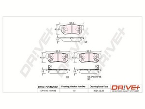 Фото Автозапчастина DRIVE PARTS  DP1010100045