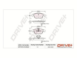 Фото Автозапчастина DRIVE PARTS  DP1010100532