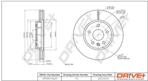 Фото Автозапчастина DRIVE PARTS  DP1010110624