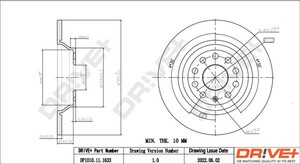 Фото Автозапчастина DRIVE PARTS  DP1010111633