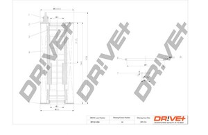 Фото Оливний фільтр DRIVE PARTS  DP1110110124