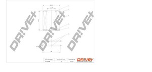 Фото Оливний фільтр DRIVE PARTS  DP1110.11.0095