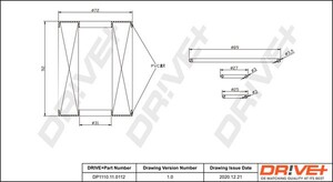 Фото Оливний фільтр DRIVE PARTS  DP1110.11.0112