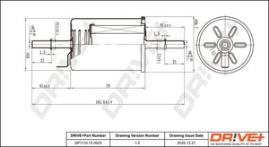 Фото Фільтр палива DRIVE PARTS  DP1110.13.0023