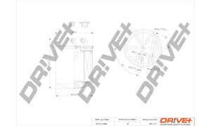 Фото Фільтр палива DRIVE PARTS  DP1110.13.0056