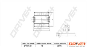 Фото Фільтр палива DRIVE PARTS  DP1110.13.0051