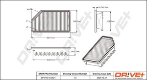 Фото Автозапчастина DRIVE PARTS  DP1110100521