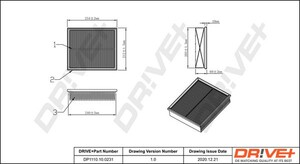 Фото Автозапчастина DRIVE PARTS  DP1110100231