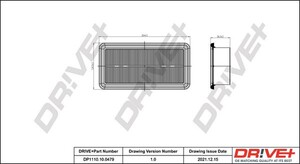 Фото Повітряний фільтр DRIVE PARTS  DP1110.10.0479