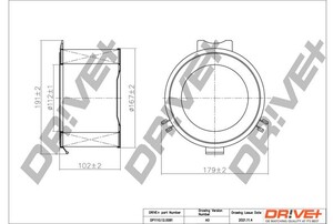 Фото Автозапчастина DRIVE PARTS  DP1110120081