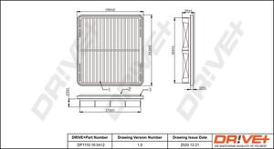 Фото Автозапчастина DRIVE PARTS  DP1110100412