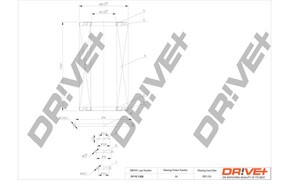 Фото Оливний фільтр DRIVE PARTS  DP1110110036