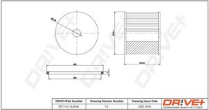 Фото Фільтр палива DRIVE PARTS  DP1110.13.0048