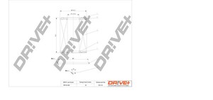 Фото Оливний фільтр DRIVE PARTS  DP1110.11.0101