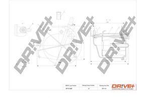 Фото Фільтр палива DRIVE PARTS  DP1110.13.0057