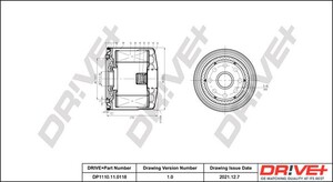 Фото Оливний фільтр DRIVE PARTS  DP1110.11.0118