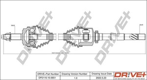 Фото Автозапчастина DRIVE PARTS  DP2110100651