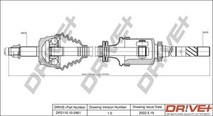 Фото Автозапчастина DRIVE PARTS  DP2110100461