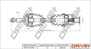 Фото Автозапчастина DRIVE PARTS  DP2110100796