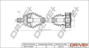 Фото Автозапчастина DRIVE PARTS  DP2110100974