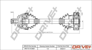 Фото Приводний вал DRIVE PARTS  DP2110100924