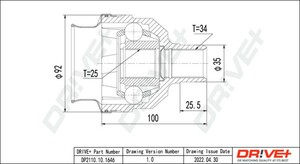 Фото Автозапчастина DRIVE PARTS  DP2110101646