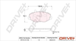 Фото Автозапчастина DRIVE PARTS  DP1010101169