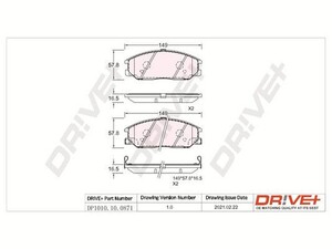 Фото Автозапчастина DRIVE PARTS  DP1010100871