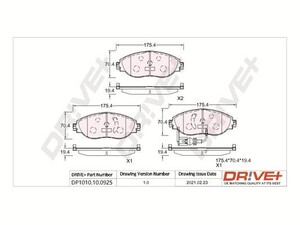 Фото Автозапчастина DRIVE PARTS  DP1010100925