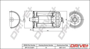 Фото Фільтр палива DRIVE PARTS  DP1110130277