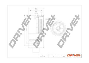 Фото Фільтр палива DRIVE PARTS  DP1110130261